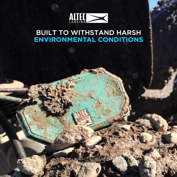 Altec Lansing Mini H20 3 Rugged Portable Waterproof Bluetooth Speaker Mint IP67 - Picture 13 of 16